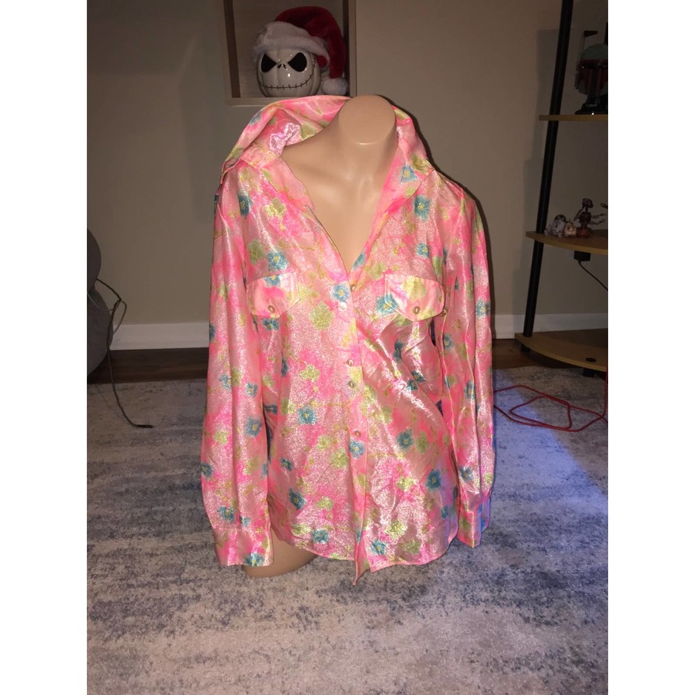 Floral vintage 90s blouse